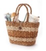 100% handmade seagrass handbag made by hand,eco-friendly