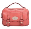 100%leather  ladies shoulder bag