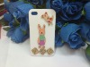 2011 3D rabbit protector cover for iphone