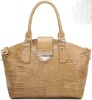 2011 Cow Leather Chic Apricot Hand Bags Shoulder for Women