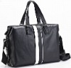 2011 Durable Large Black Men's Laptop Handbag  for Business