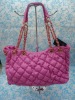 2011 Hot sell fashion PU leather ladies handbags