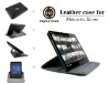 2011 New arrival Smart 360 degree rotatable leather case for  Motorola Xoom