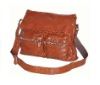 2011 New arrivals brown leather handbags 909003