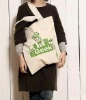 2011 fashion canvas shopping bag