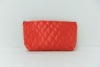 2011 good designed red cosmetic bag,make up bag