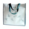 2011 green color non-woven shopping Bags with handle