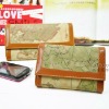 2011 latest style women leather wallet for billfold