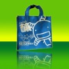 2011 new blue color printing shopping Bag