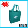 2011 new design attractive non woven zipper beer bottle bags