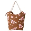 2011 new fashion flower female tote bag