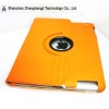 2011 newest 360 degree rotate PU ipad2 case