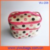 2011 newest fashion off-white clear cosmetic bag M.O.Q 400pcs