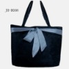 2011Nice wholesale lady's shoulder bag with ribbon