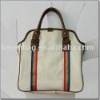 2012 Colorfull Webbing Canvas Tote Bag