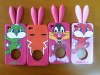 2012 Funny Rabbit Phone Case for iPhone 4G/4S