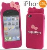 2012 New Kitty Silicone Case For IPhone 4G