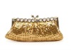 2012 New shinning metal mesh evening bag