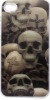 2012 Newest 3D Skull Image hard cell phone case for iphone4 case