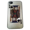 2012 Newest Design for iPhone 4S&4G Leather Skin Hard Case