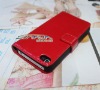 2012 Newest Fashion Flip wallet case for iphone 4 4G 4S