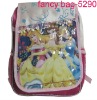 2012 designer girl's satin backpack