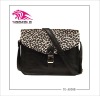 2012 fashion lady shoulder fancy bag with leopard closure