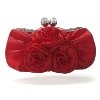 2012 fashion red rose satin evening bags077