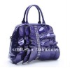 2012 new design pu or genuine leather ladies handbags sale