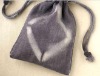 2012 new item drawstring cocoa jute bags