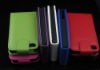 2012 newest smooth and high-end PU leather case for iphone 4