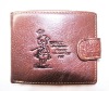 2012 newly designer leather men's wallet