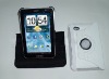 360 Rotating Stand Leather Case Cover for Samsung Galaxy Note Tab 7" P6200 white