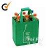 6 bottles nonwoven wine bottle bags