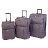 600D polyester EVA luggage trolley bag