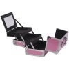 Aluminum Makeup Cosmetic Case Kit Bag Box