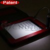 Amazon Kindle Touch with lamp