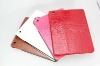 BF-IP211(10) for ipad 2 leather cover, in high quality PU crocodile grain.