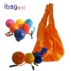 Ball foldable shopping bags