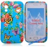 Beatiful Flowers Silicone Case  cover for samsung galaxy ace