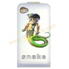 Beautiful Snake Leather Protector Case Cover For Apple iPhone 4