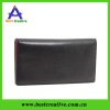 Black 2011 lady leather wallet with colorful