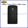 Black Color Flip Leather Case Cover for Samsung Galaxy Nexus i9250, New Arrival, Laudtec