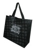 Black Laminated Non woven shopping Bag