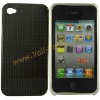 Black Little Dot Design Plastic Case Hard Skin Back Cover For iPhone 4