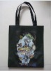 Black Printing Non Woven  Customized Bag