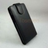 Black Smooth Leather Flip Case Cover For Samsung Galaxy S II i9100 New Fashion