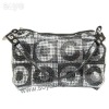 Black and silver clutch evening bags WI-0285