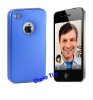 Blue Aluminum And Silicone Hard Back Phone cover