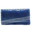 Blue clutch evening bags WI-0447